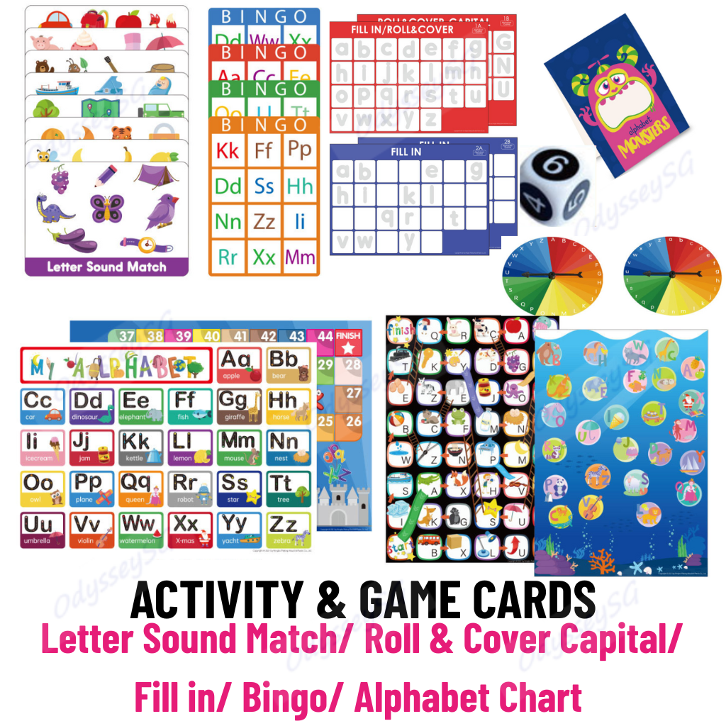 Rainbow Letters Alphabet Upper & Lower Case Letters set Children Kids Educational Toy Games