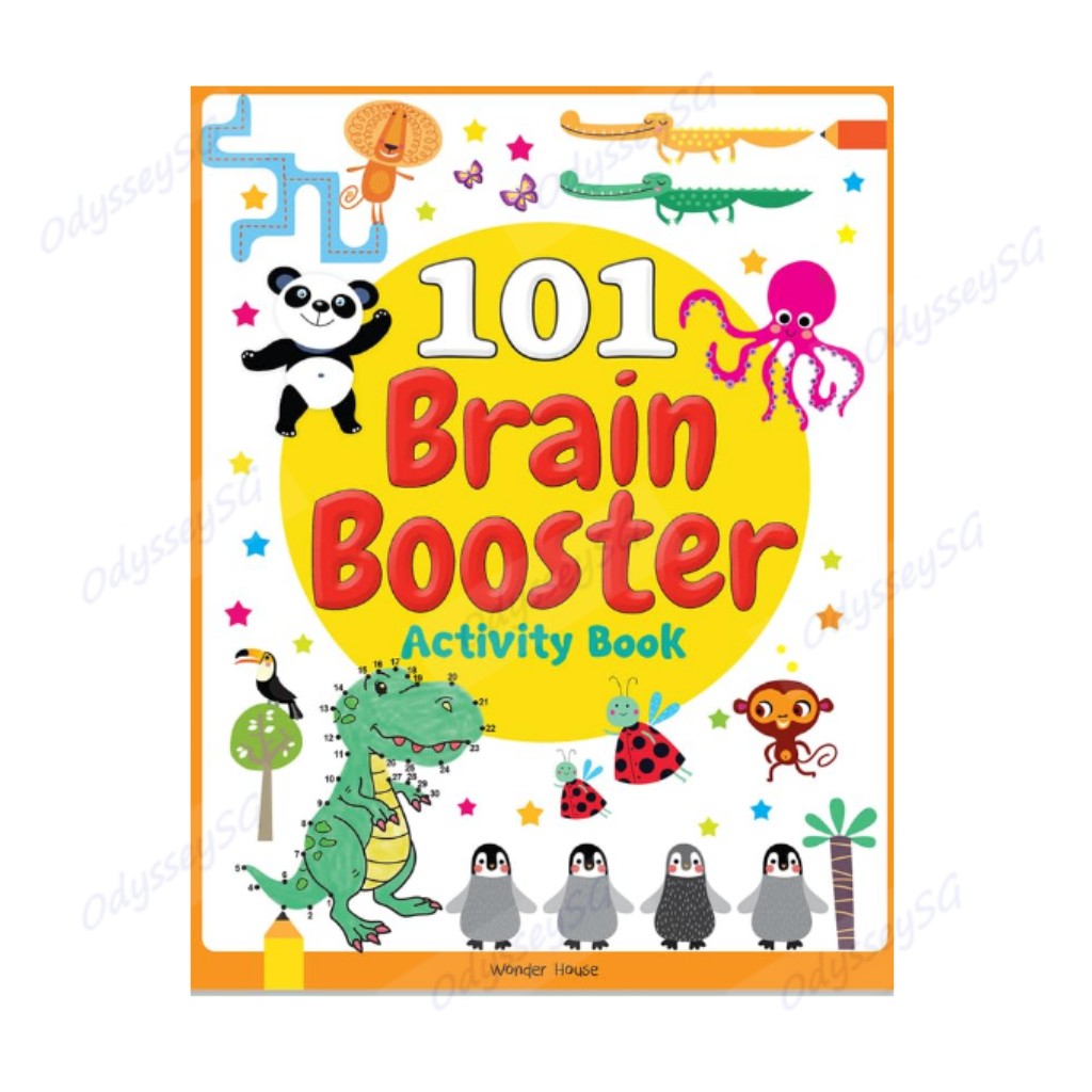 101 Brain Booster children Activity Book - Age 3-6