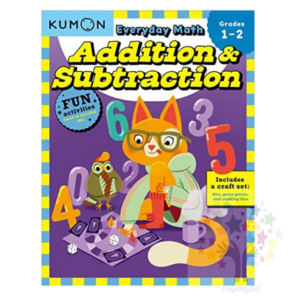 Kumon - Everyday Math - Addition & Subtraction - Math skills with Fun - Age 5-7