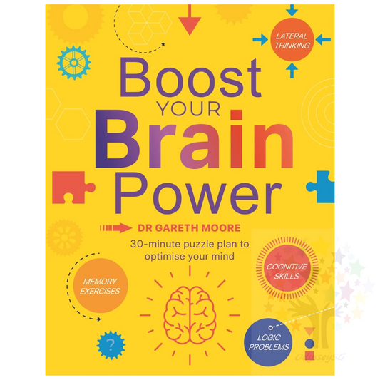 Boost Your Brain Power - 30-Minute Puzzle Plan to Optimize Your Mind - Dr.Gareth Moore - Memory / Logic exercise