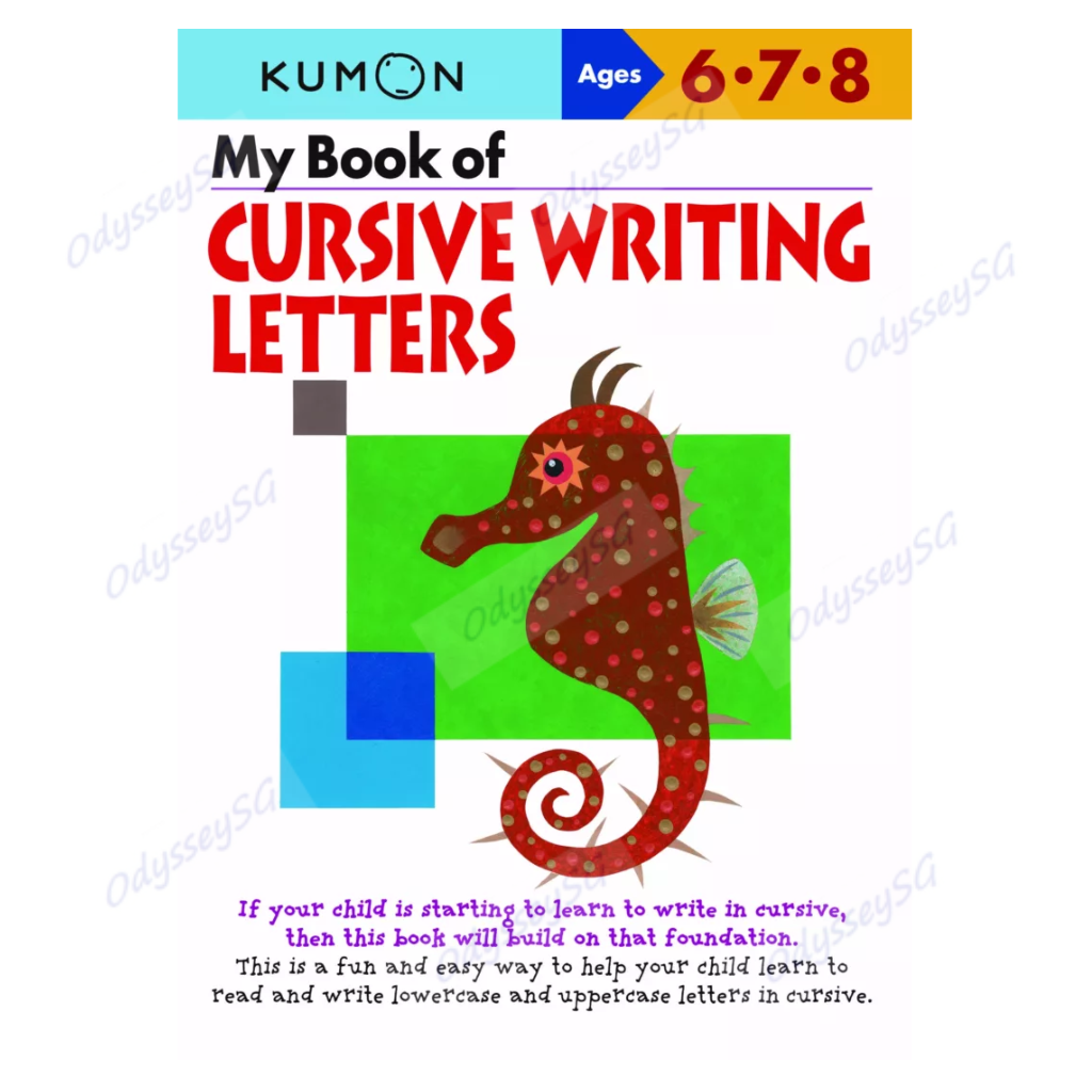 Kumon - My Book of Cursive Writing: Letters