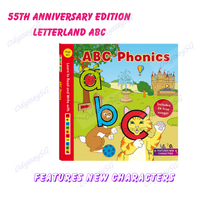 Letterland ABC phonics - 55th Anniversary Edition of Letterland ABC - Children phonics ABC song