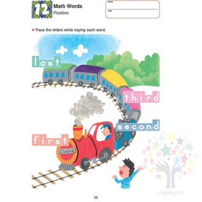 Kumon - My First Words for School  - Bindup - 160 Pages - Age 4-6
