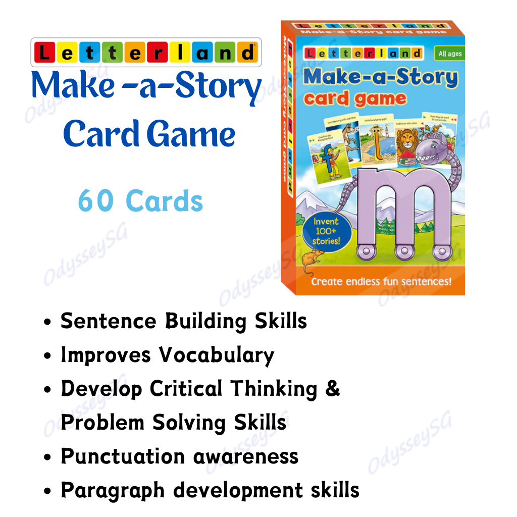 Letterland - Make a Story Card Game - Age 3 and above