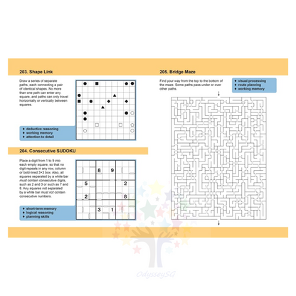 Boost Your Brain Power - 30-Minute Puzzle Plan to Optimize Your Mind - Dr.Gareth Moore - Memory / Logic exercise