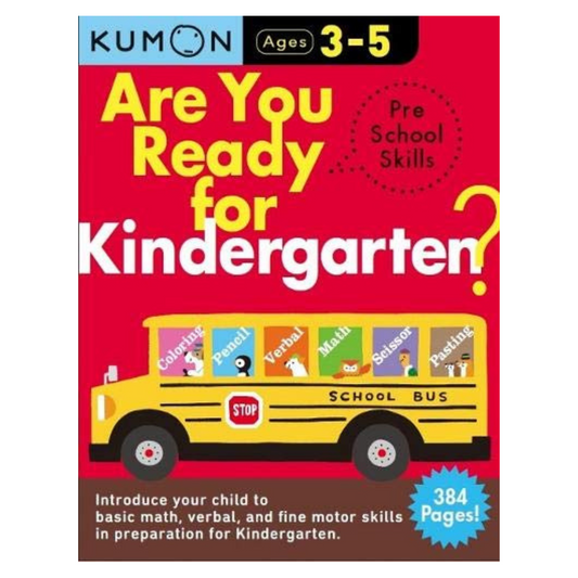 Kumon - Are You Ready For Kindergarten - Preschool Skills - Ages 3-5