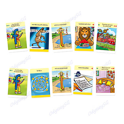 Letterland - Make a Story Card Game - Age 3 and above