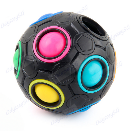 Rainbow Rubik's Ball - Puzzle Ball - Brain Teaser