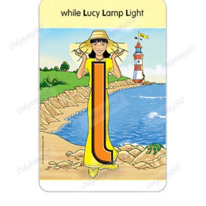 Letterland - Make a Story Card Game - Age 3 and above