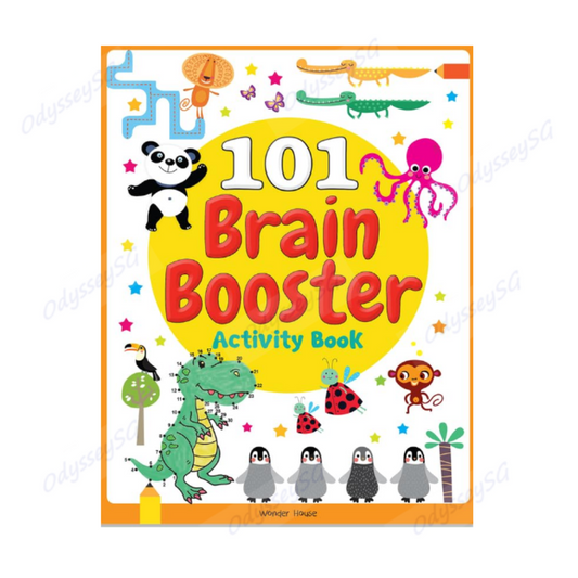 101 Brain Booster children Activity Book - Age 3-6