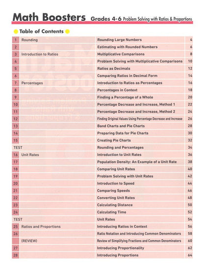 Kumon Math Boosters: Problem Solving with Ratios & Proportions