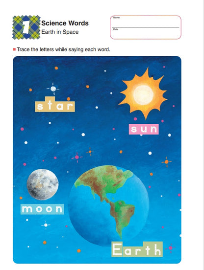Kumon - My First Words for School  - Bindup - 160 Pages - Age 4-6